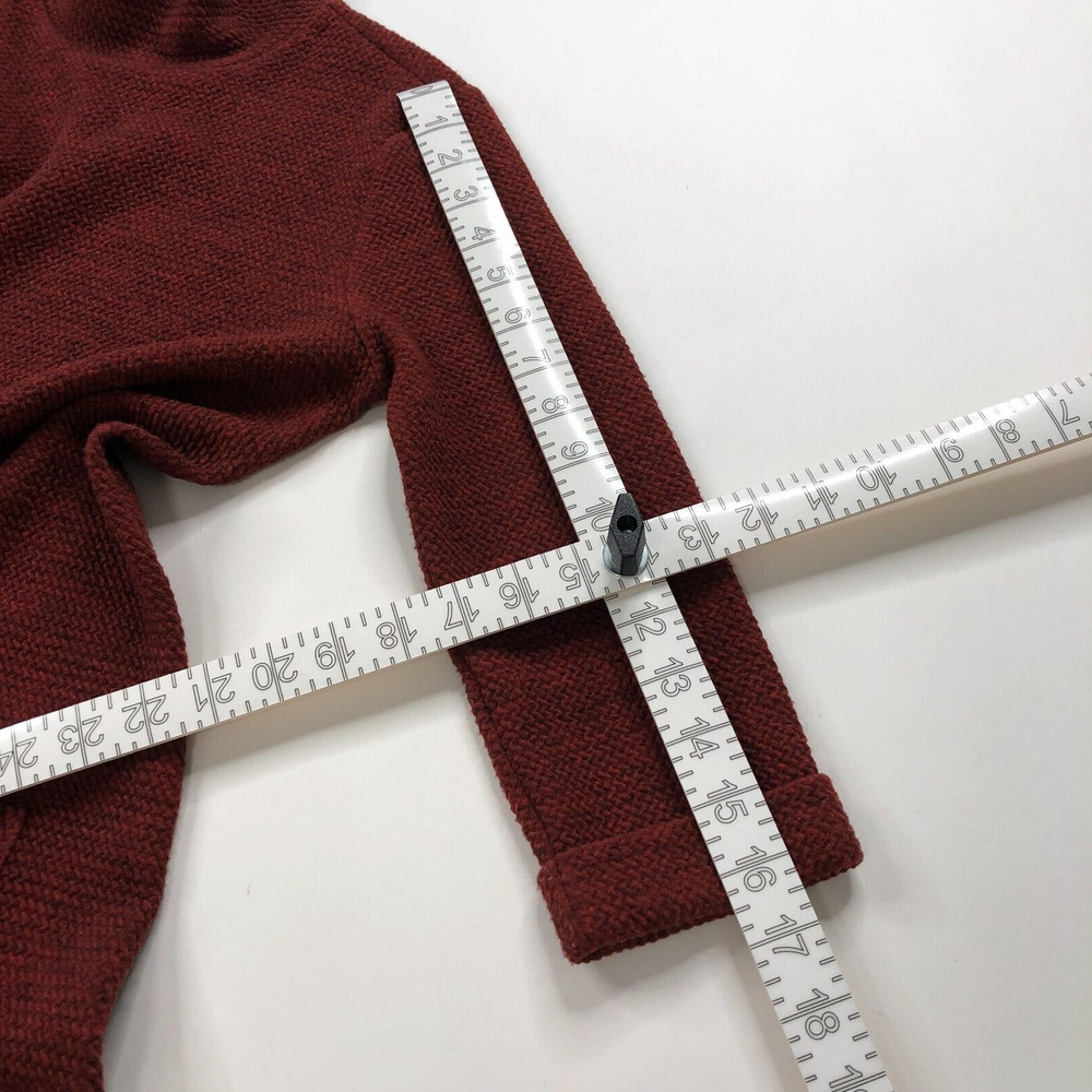 Everly Medium A-Line Mock Neck Women's Pullover Sweater Burnt Orange MINT - Picture 9 of 13
